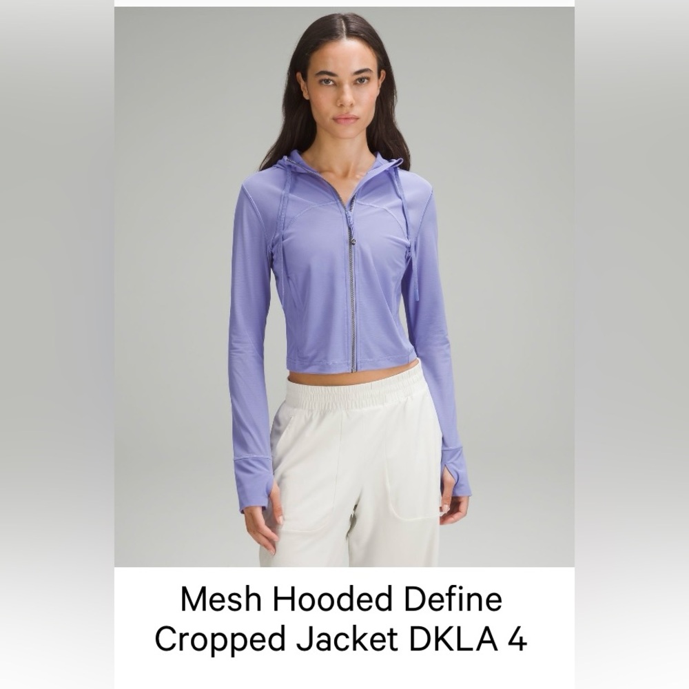 Lululemon hooded mesh define